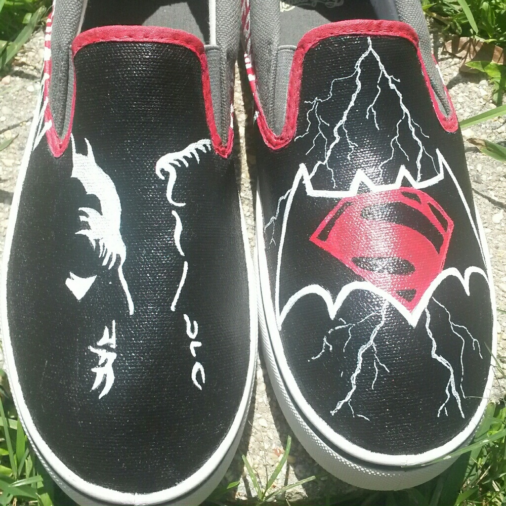 Hand painted shoes